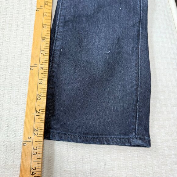 Ann Taylor Loft Womens 28/6PCurvy Kick Crop Jeans Dark Wash Denim Petite - Picture 7 of 9